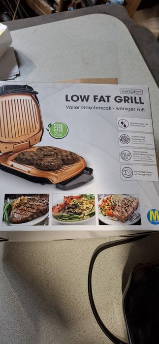 Grill Low Fatt pentru gătit pe ambele părți
