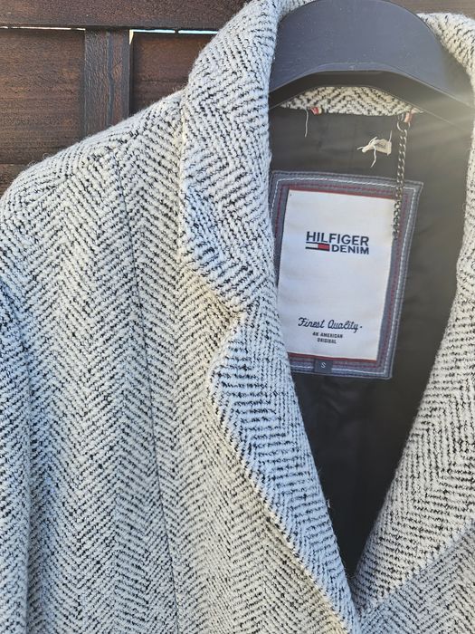 Pardesiu Tommy hilfiger 25% lana ,size S