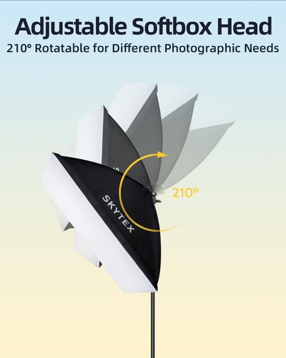 Professional fotostudiya uchun sozlanadigan chiroqlar