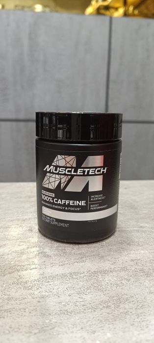 Muscletech 100% caffeine 220 mg 125 tablets