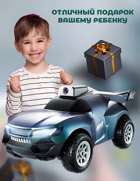 1080P HD kamerali RC avtomobil, smartfon va masofadan boshqarish pulti