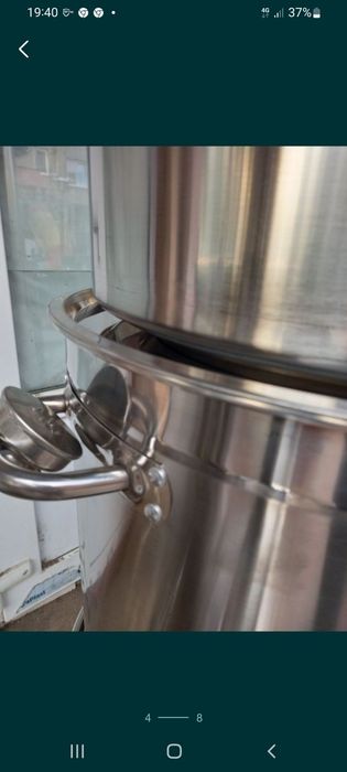 Oală inox cu capac 130 L +Ofertă 450 /  lei  14 L /20/30/39/50/68/9