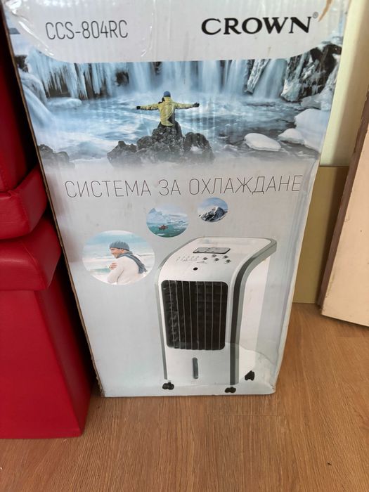 Преносима система за охлаждане и овлажняване на въздуха (мобилен климатик) Crown