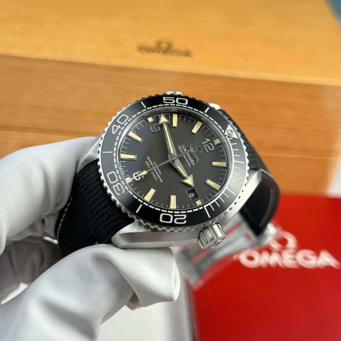 omega seamaster palent ocean сребристо/черно