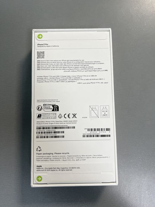 Iphone 17 Pro 256