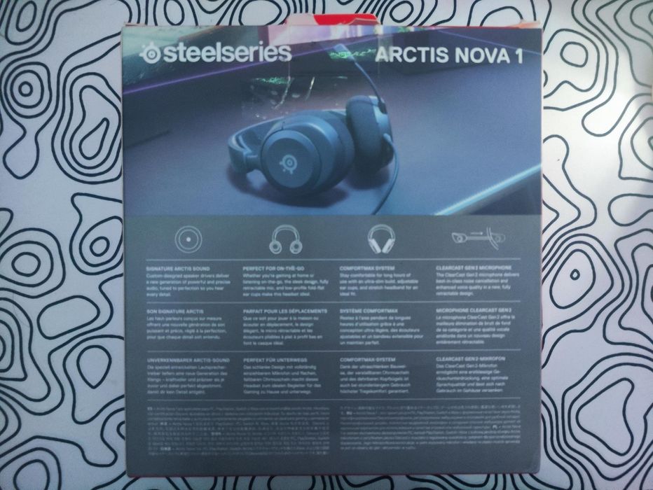 Наушники для компьютера SteelSeries Arctis Nova 1