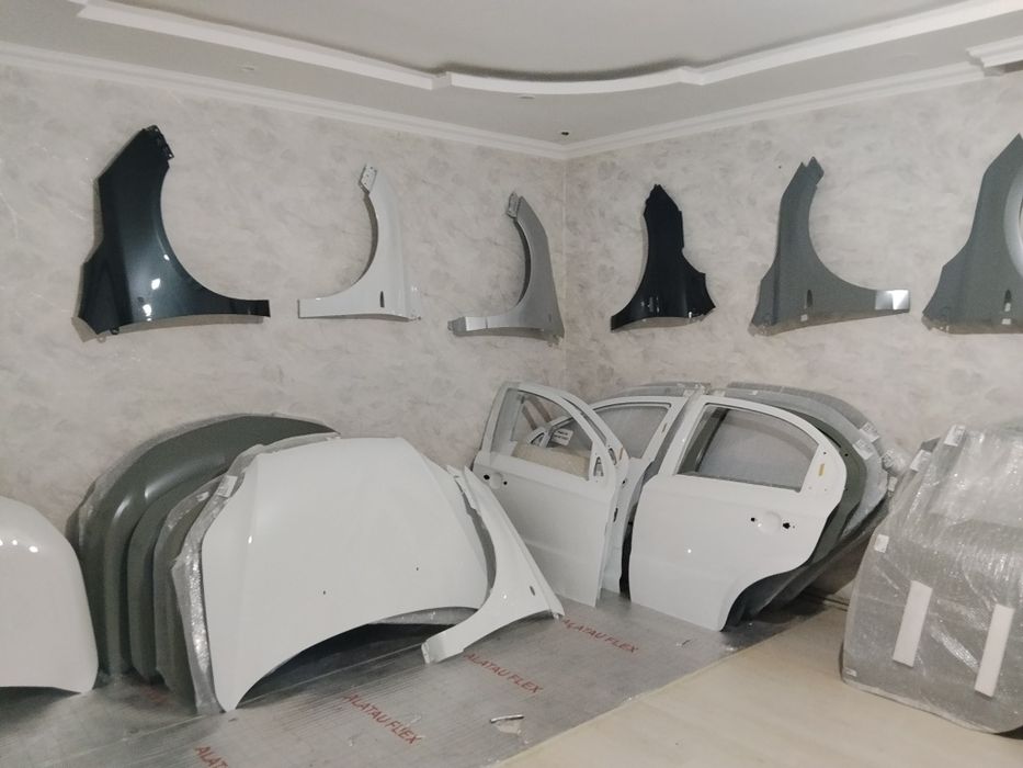 1.Капот,крыло,двери на Shevrolet Cobalt, Nexia R3+Установка СТО 2.Кузо