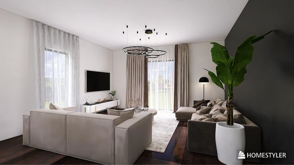 Casă NZeB pentru familie, 118 mp + caștig mansarda 80 mp, teren 500 mp