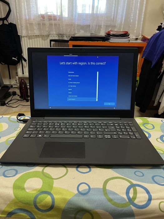 laptop lenovo gri
