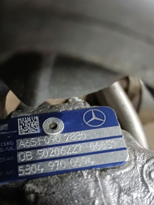 Turbina Mercedes-Benz C-Class W204 2007 - 2014 2.2 Cdi A6510902880