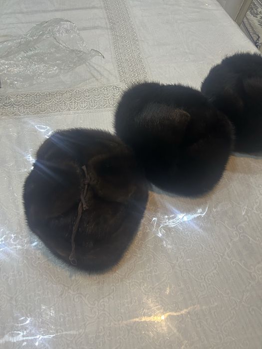 Мужская норковая шапка (натуральная)