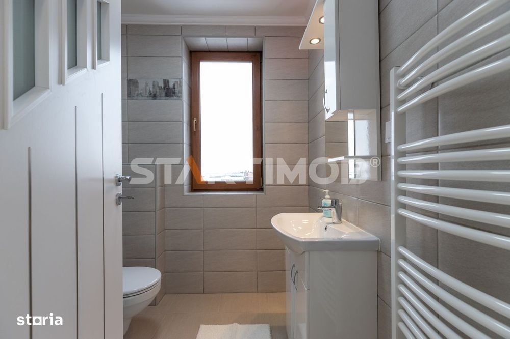 Apartament mobilat 3 camere bloc tip vila zona Coresi — fotografia 3