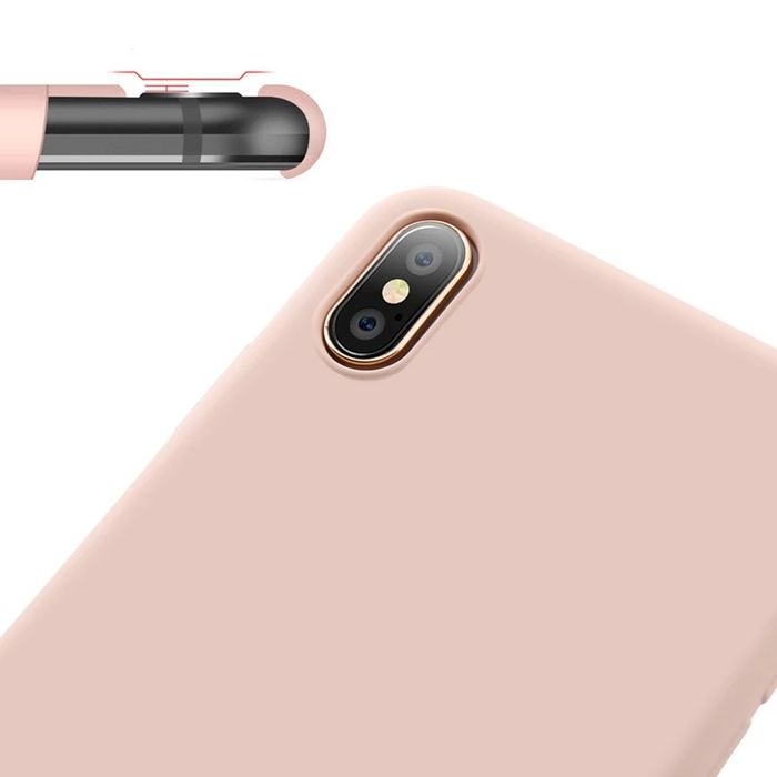 Тънък Матов Силиконов Кейс за Apple iPhone SE3 2022 X XS XR MAX 6 7 8