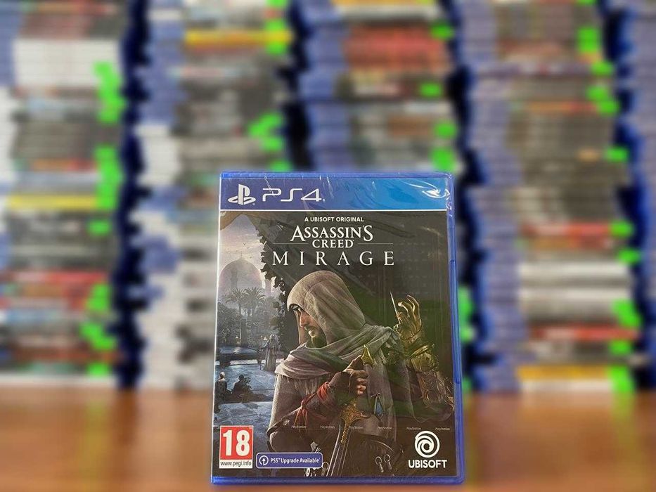 НОВЫЙ Assassin's Creed Mirage/ Ассассин Крид Мираж PS4/PS5 Много Игр
