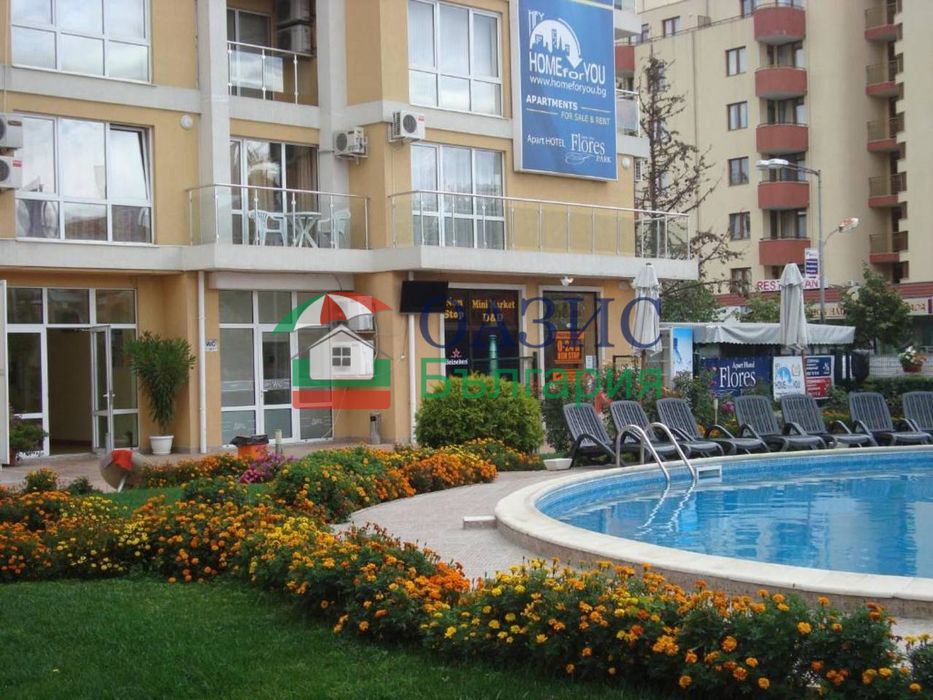 Двустаен апартамент в комплекс Флорес Парк, 80 кв.м., Слънчев бряг, България, €88 900