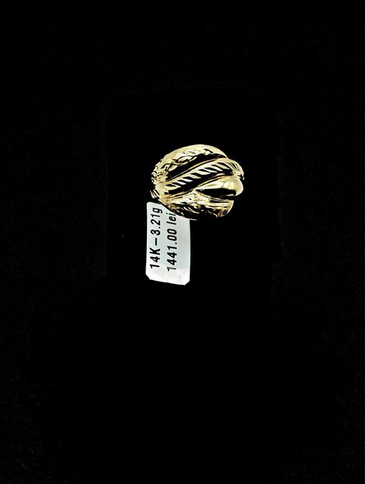 Bijuteria Royal inel aur 14k 3.21 gr