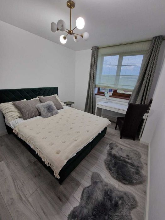 APARTAMENT 2 camere, complet mobilat,cartier nou