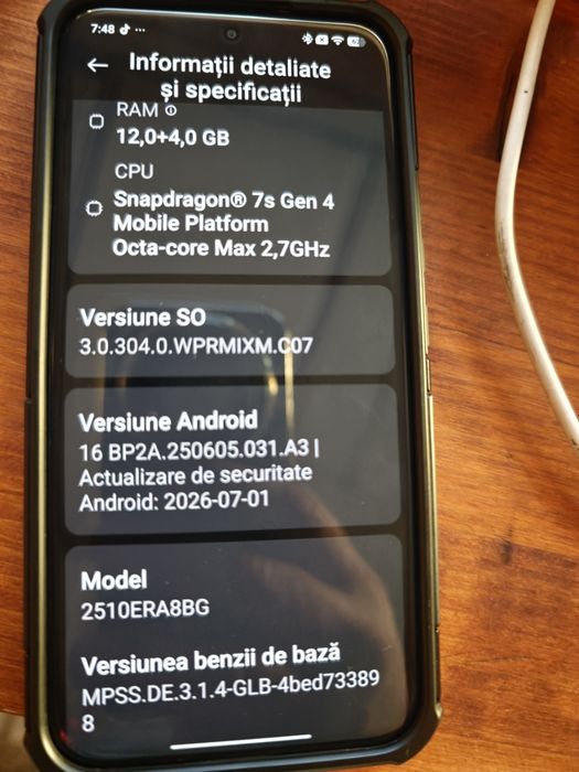 Xiaomi  Redmi Note 15 Pro Plus 5g stare perfectă