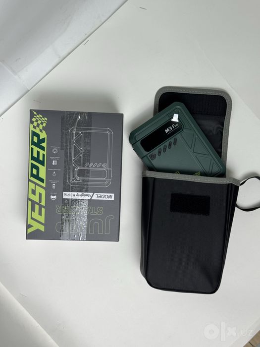 YESPER M3 Pro avto starter + kompressor + fonar + Power Bank
