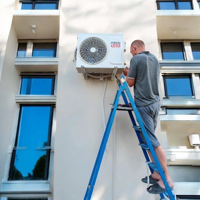 Установка кондиционера