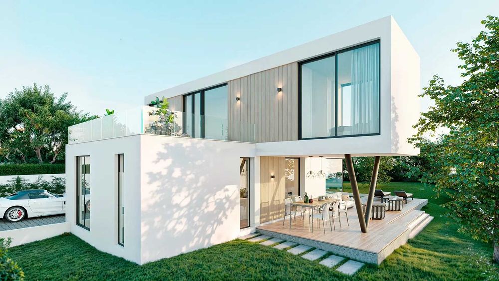 НА ИЗПЛАЩАНЕ – Луксозна сглобяема къща с 3 спални, 90 кв.м