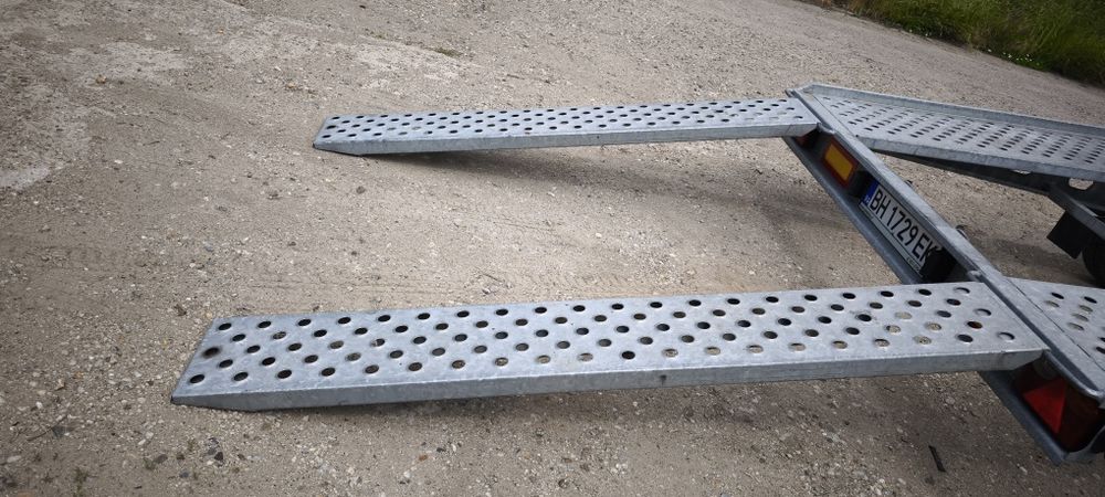 Стоманени пътеки рампи стават за багерчета и д-р.