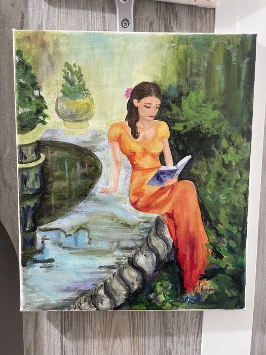 Картина “Четяща дама”