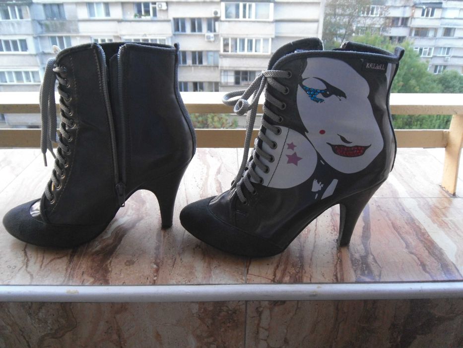 Дамски официални обувки с висок ток