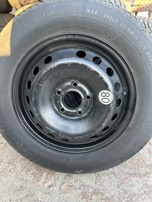 Roti rezerva slim vw, audi, duster