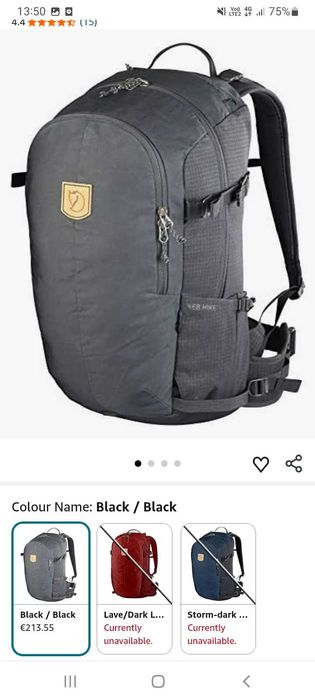 Раница Fjallraven Keb Hike 30 - на практика нова