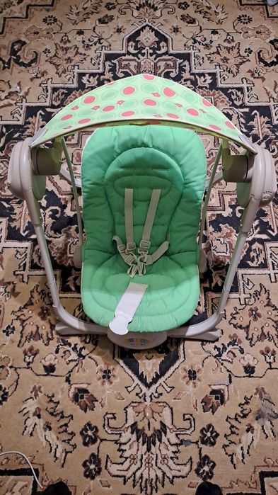 Деткие качели Chicco Polly Swing на эектроприводе