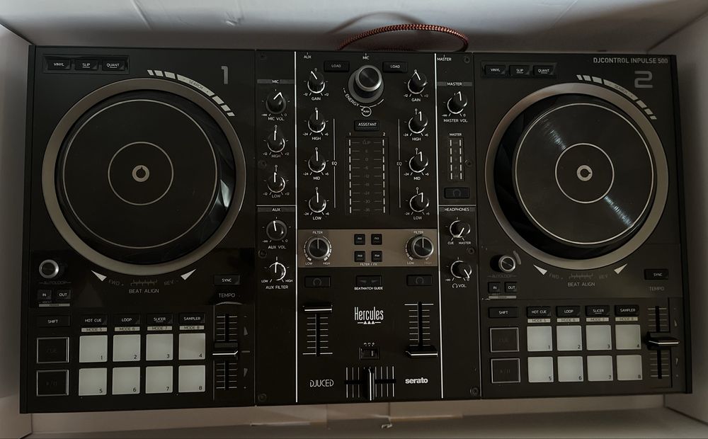 Placa DJ DJControl Hercules Inpuls 500 / Ca nou /