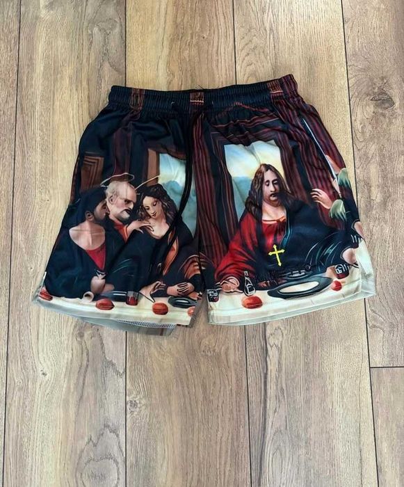 Kinetic "Last Supper" Custom Shorts