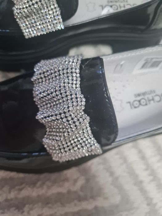 Туфли, лоферы лакированные