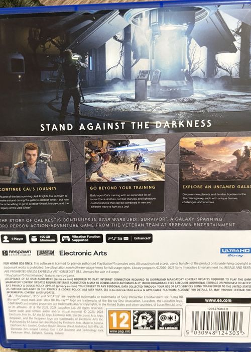 Star Wars jedi: Survivor ps5- 20€