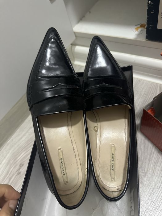 лоферы Zara в хрошем сост