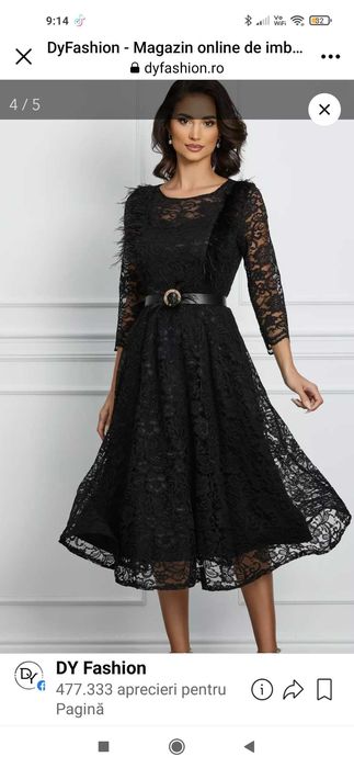 Rochie superbă dantela de ocazie