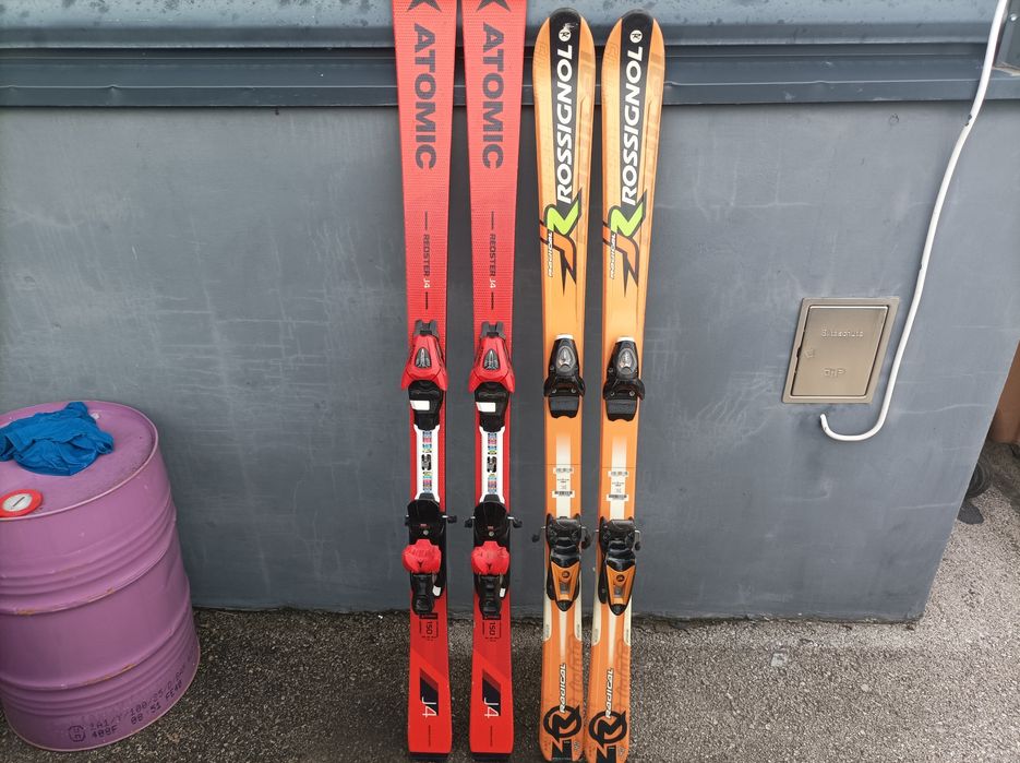 Ски Елан 168см Хед 163см Атомик 150см.Росиньол 140см