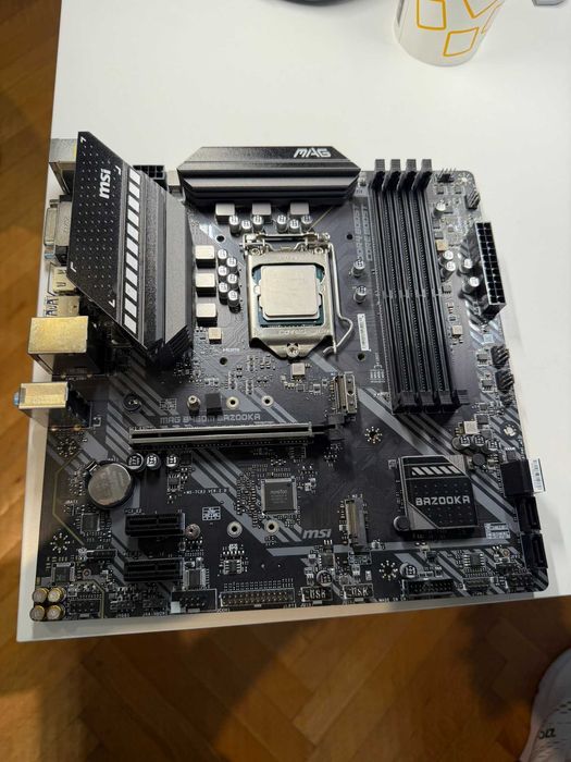 Procesor intel i7 10700 + placa de baza msi mag b460m