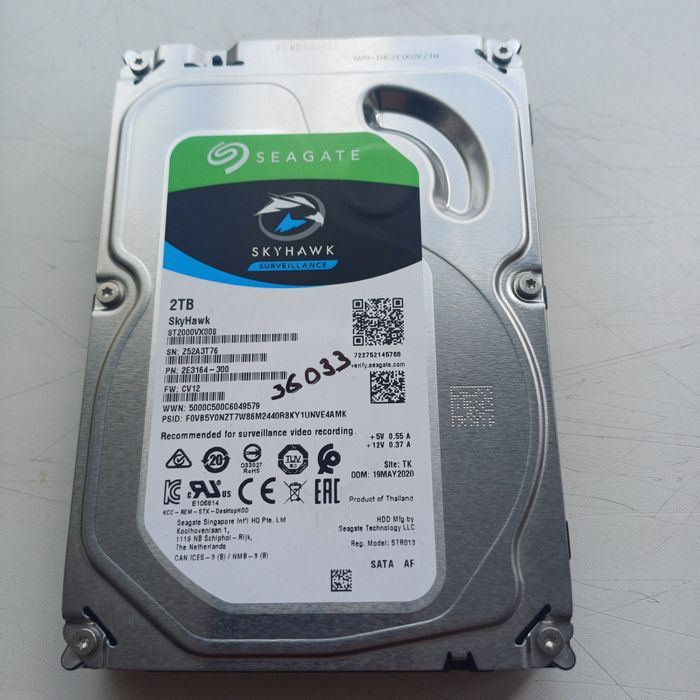 Жесткий диск SEAGATE 1 Tb, 2 Tb