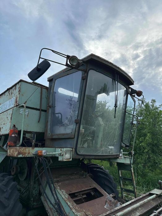 Cabină completă uși geamuri de Combină Sema 110-PIESE, Cai scuturători grupuri descărcare buncăr reductoare roți fuzete butuci Heder 6F Păioase 4,20m