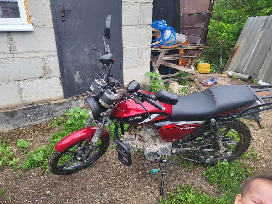 Мотоцикл алфа 125куб