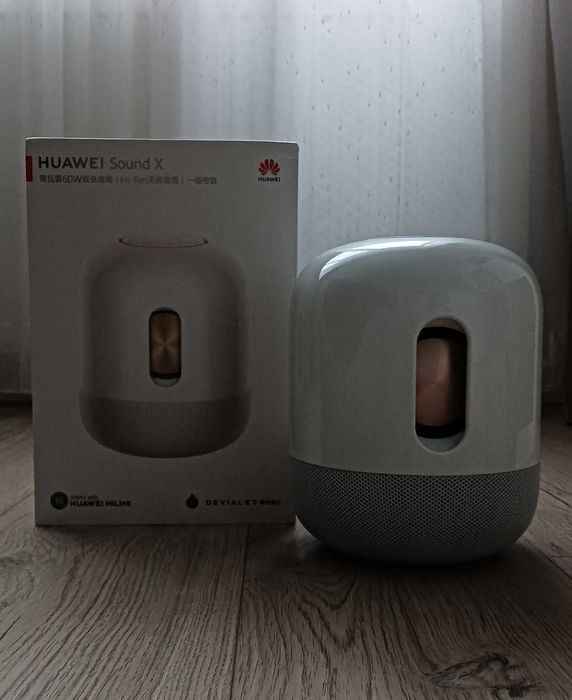 Boxa portabila Huawei Sound X nu Devialet, Bluetooth, Wi-fi, NFC