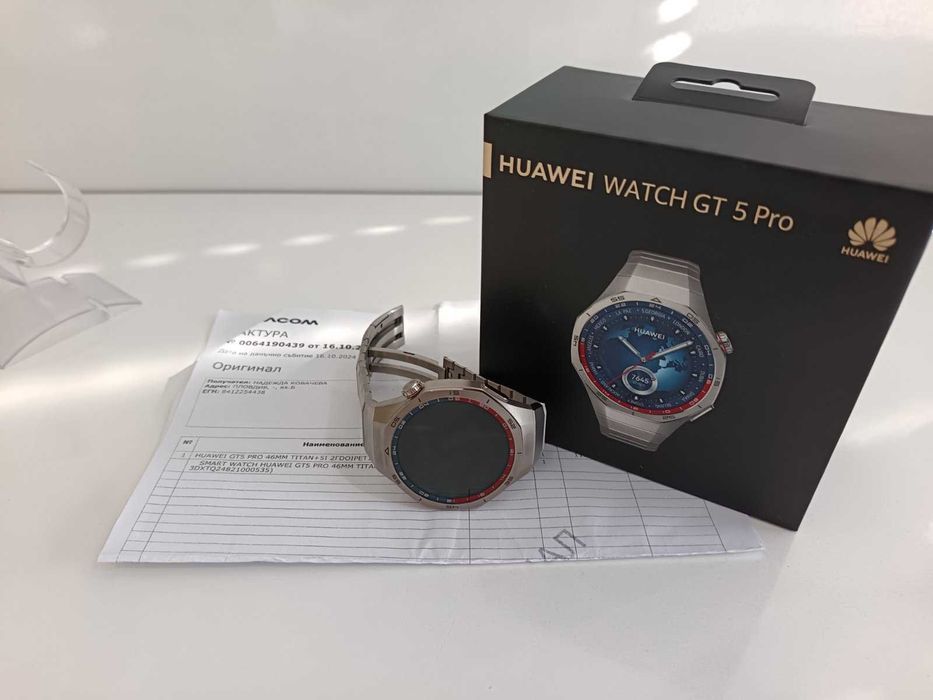 Смарт часовник Huawei Watch GT 5 Pro