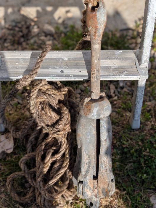 Ancoră 6kg,tip umbrelă, cu parâmă de 12m