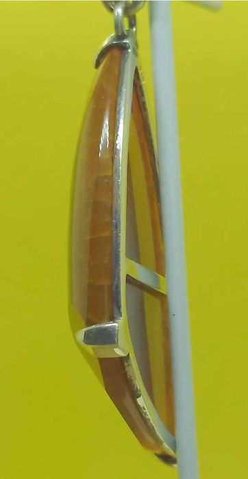 Pandantiv argint cu agată de foc – 25 g