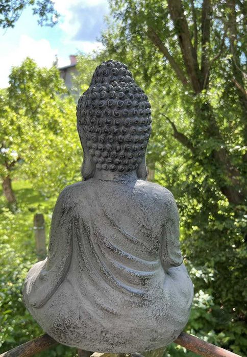 БУДА, БУДИЗЪМ–Голяма декоративна фигура 43см/30см