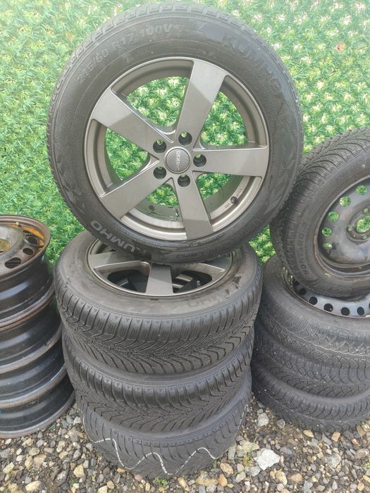 Четири броя оригинални алуминиеви джанти 17 за Митсубиши