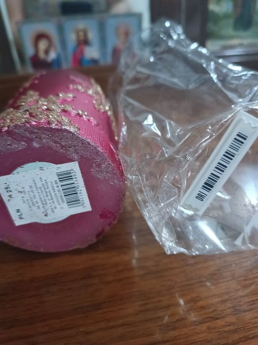 Свечка натуральная, Польша.