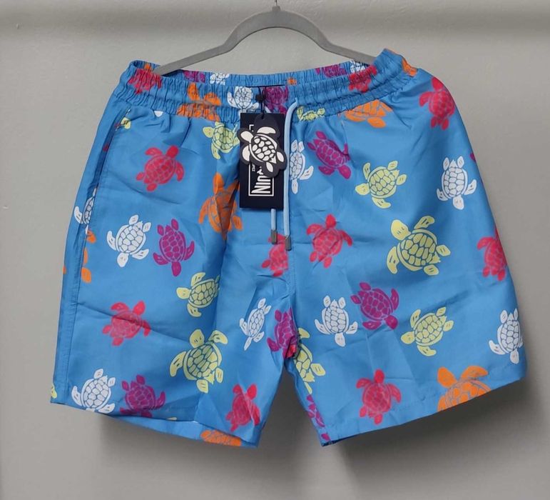 2025 Бански мъжки нови шорти бързо съхнене Vilebrequin бански костюм